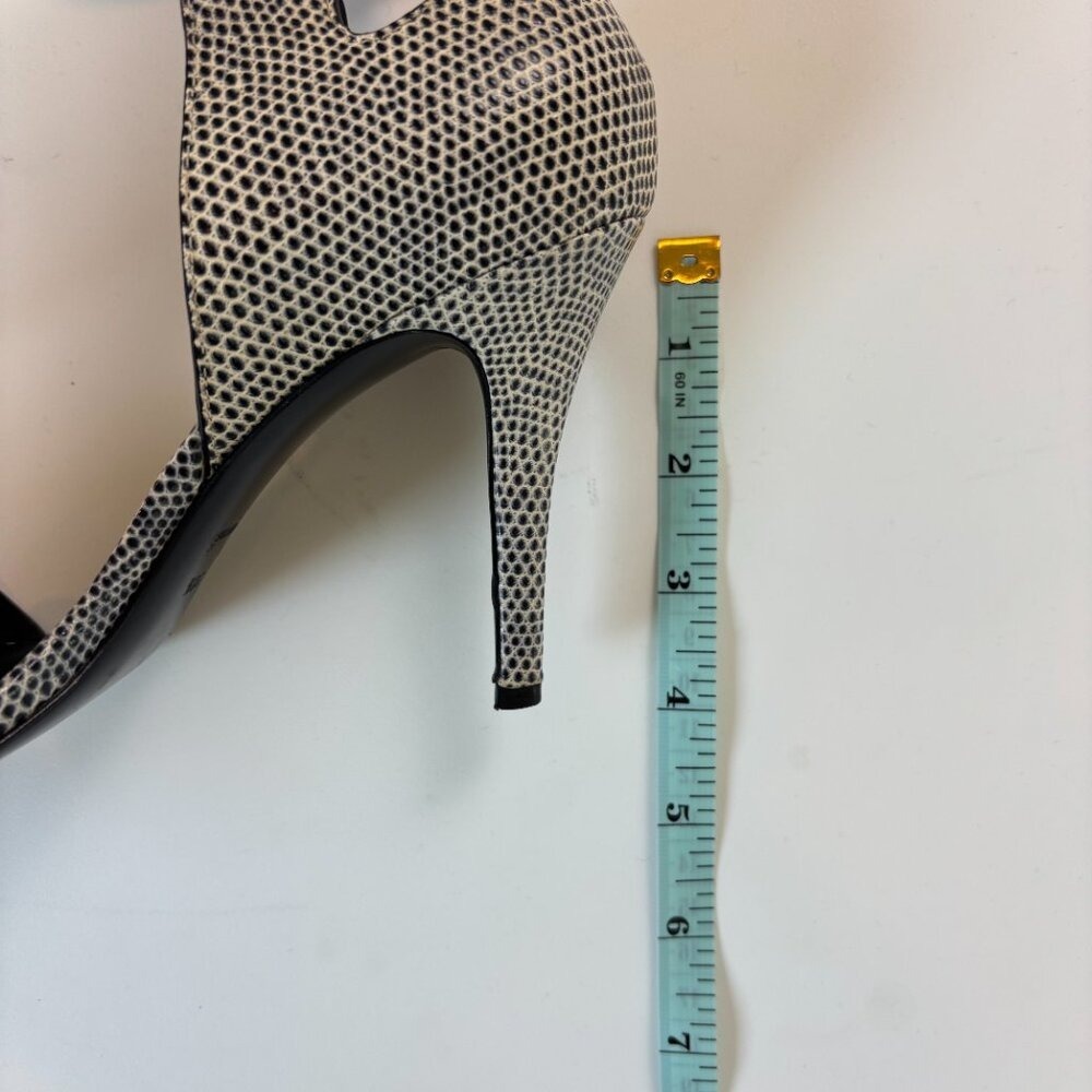 Alexander‎ Wang Heels Ankle Strap Python Embossed… - image 5